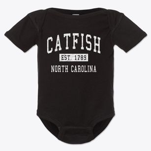 Catfish North Carolina Classic Established Baby Onesie