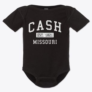 Cash Missouri Classic Established Baby Onesie