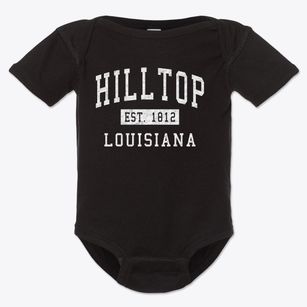 Hilltop Louisiana Classic Established Baby Onesie