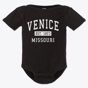 Venice Missouri Classic Established Baby Onesie
