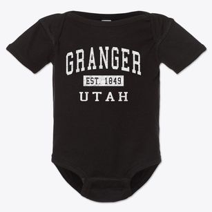 Granger Utah Classic Established Baby Onesie