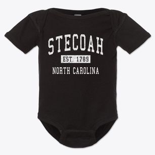Stecoah North Carolina Classic Established Baby Onesie