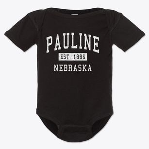 Pauline Nebraska Classic Established Baby Onesie