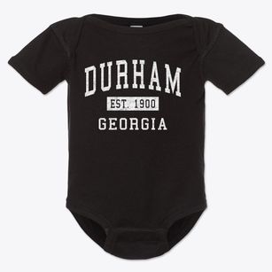 Durham Georgia Classic Established Baby Onesie