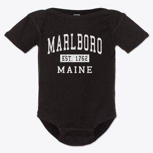 Marlboro Maine Classic Established Baby Onesie