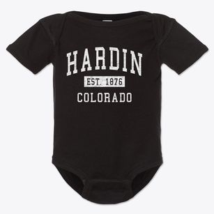 Hardin Colorado Classic Established Baby Onesie