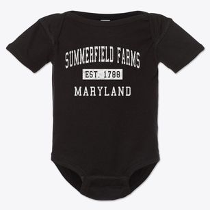 Summerfield Farms Maryland Classic Established Baby Onesie