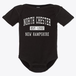 North Chester New Hampshire Classic Established Baby Onesie