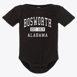 Bosworth Alabama Classic Established Baby Onesie