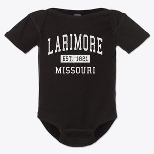 Larimore Missouri Classic Established Baby Onesie