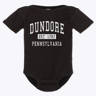 Dundore Pennsylvania Classic Established Baby Onesie