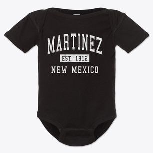 Martinez New Mexico Classic Established Baby Onesie