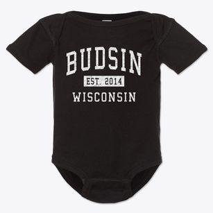 Budsin Wisconsin Classic Established Baby Onesie