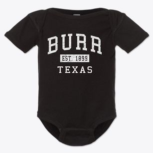 Burr Texas Classic Established Baby Onesie