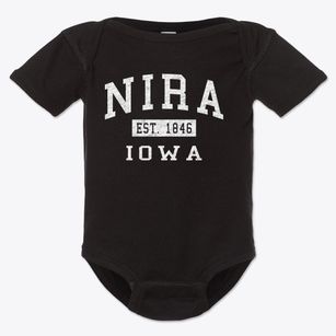 Nira Iowa Classic Established Baby Onesie