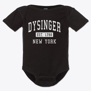 Dysinger New York Classic Established Baby Onesie