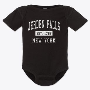 Jerden Falls New York Classic Established Baby Onesie