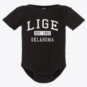 Lige Oklahoma Classic Established Baby Onesie