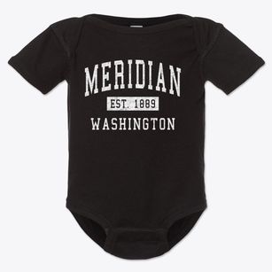Meridian Washington Classic Established Baby Onesie