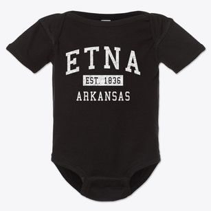 Etna Arkansas Classic Established Baby Onesie
