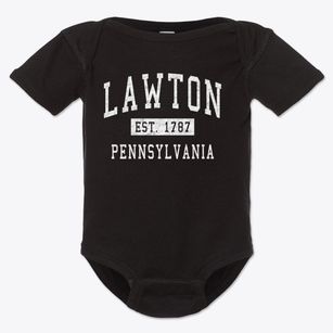 Lawton Pennsylvania Classic Established Baby Onesie