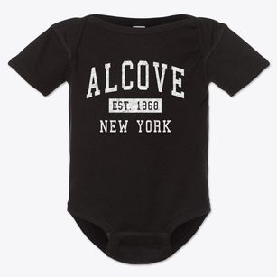 Alcove New York Classic Established Baby Onesie