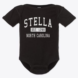 Stella North Carolina Classic Established Baby Onesie