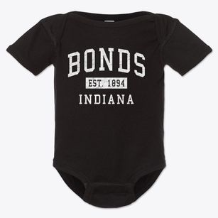 Bonds Indiana Classic Established Baby Onesie
