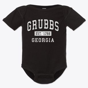 Grubbs Georgia Classic Established Baby Onesie