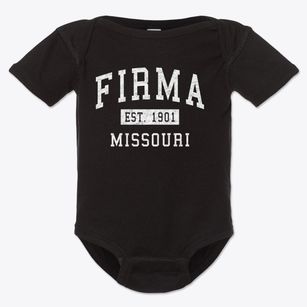 Firma Missouri Classic Established Baby Onesie