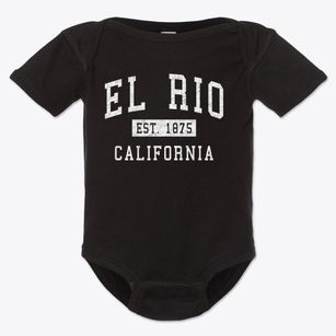 El Rio California Classic Established Baby Onesie