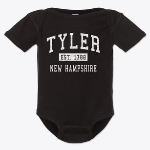 Tyler New Hampshire Classic Established Baby Onesie