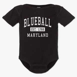 Blueball Maryland Classic Established Baby Onesie