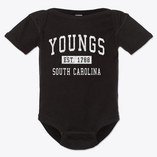 Youngs South Carolina Classic Established Baby Onesie