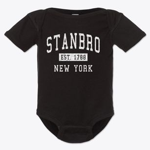 Stanbro New York Classic Established Baby Onesie