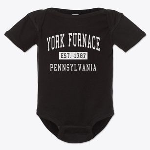 York Furnace Pennsylvania Classic Established Baby Onesie
