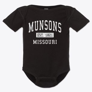 Munsons Missouri Classic Established Baby Onesie