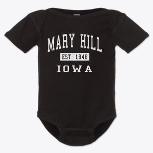 Mary Hill Iowa Classic Established Baby Onesie