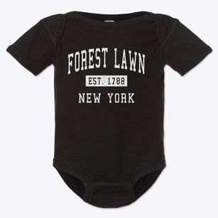 Forest Lawn New York Classic Established Baby Onesie