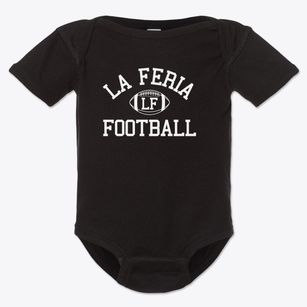 La Feria High School Classic Football Baby Onesie