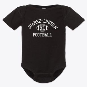 Juarez-lincoln High School Classic Football Baby Onesie