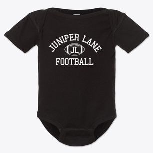 Juniper Lane School Classic Football Baby Onesie