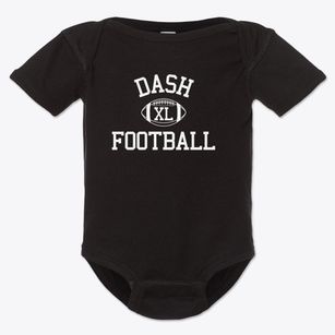 Design And Architecture Senior High Classic Football Baby Onesie