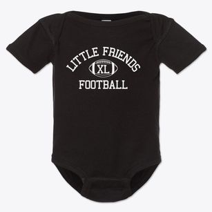 Little Friends Preschool & Kindergarten Classic Football Baby Onesie