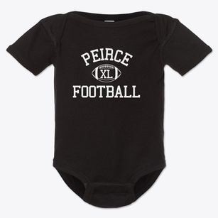 Peirce School Of International Studies Classic Football Baby Onesie