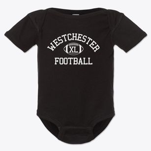 Westchester Intermediate School Classic Football Baby Onesie