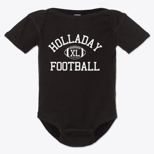 Holladay Intermediate Magnet School Classic Football Baby Onesie