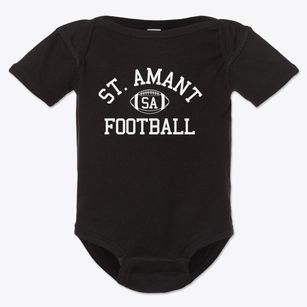 St. Amant High School Classic Football Baby Onesie