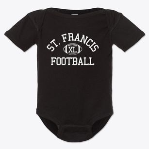 Saint Francis Assisi School Classic Football Baby Onesie