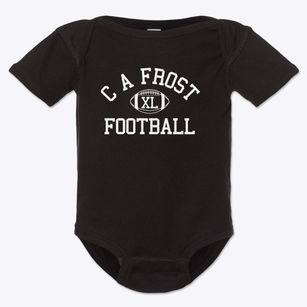 C A Frost School Classic Football Baby Onesie